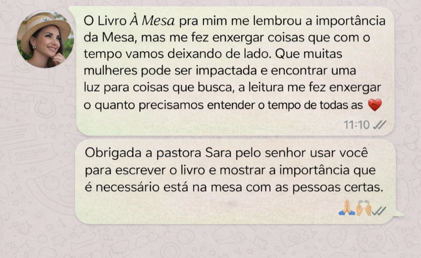 Depoimento de leitora 1