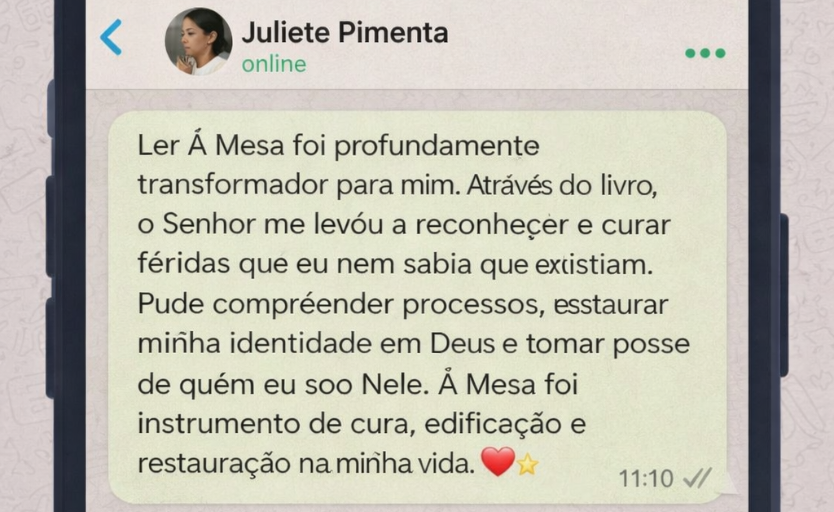 Depoimento de leitora 3