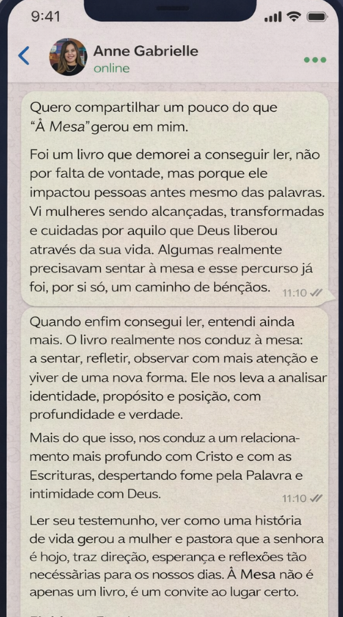 Depoimento de leitora 4