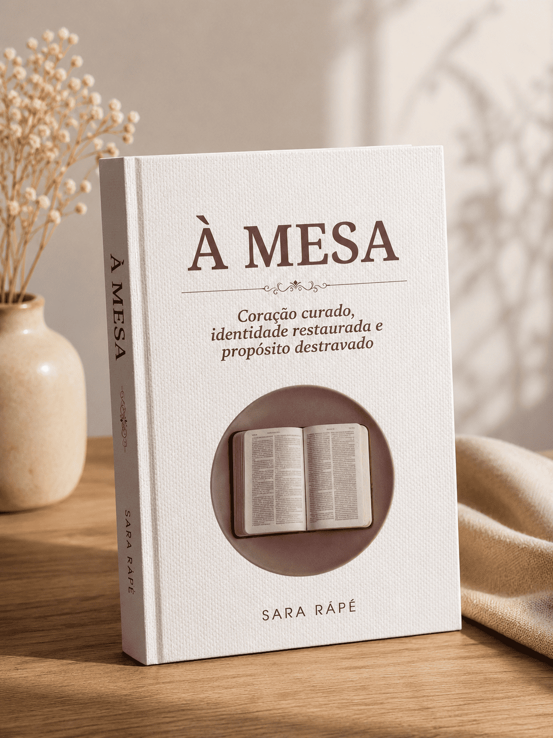 Capa do livro À Mesa por Sara Rápé